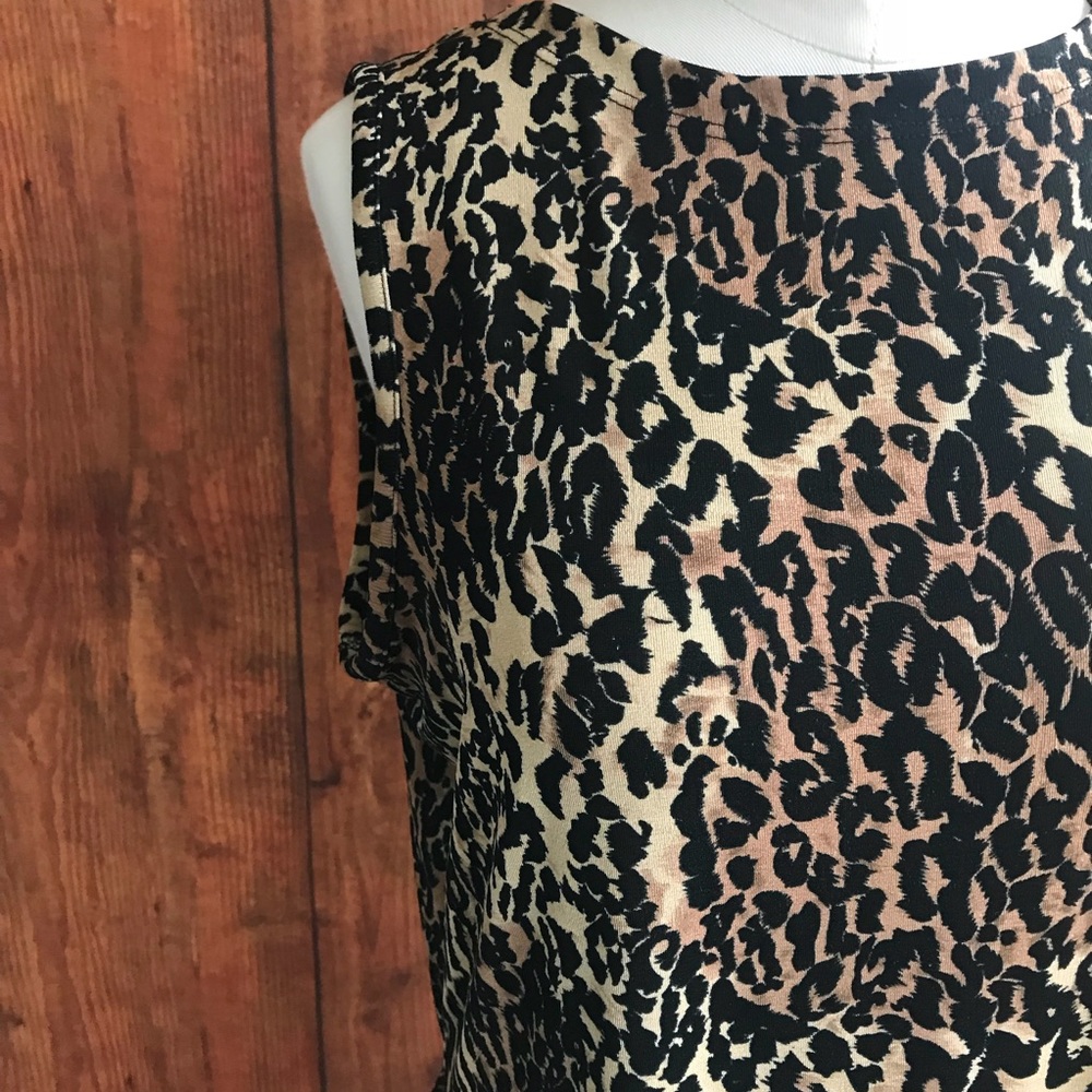 Vintage AGB Leopard Tank Top - Picture 5 of 10